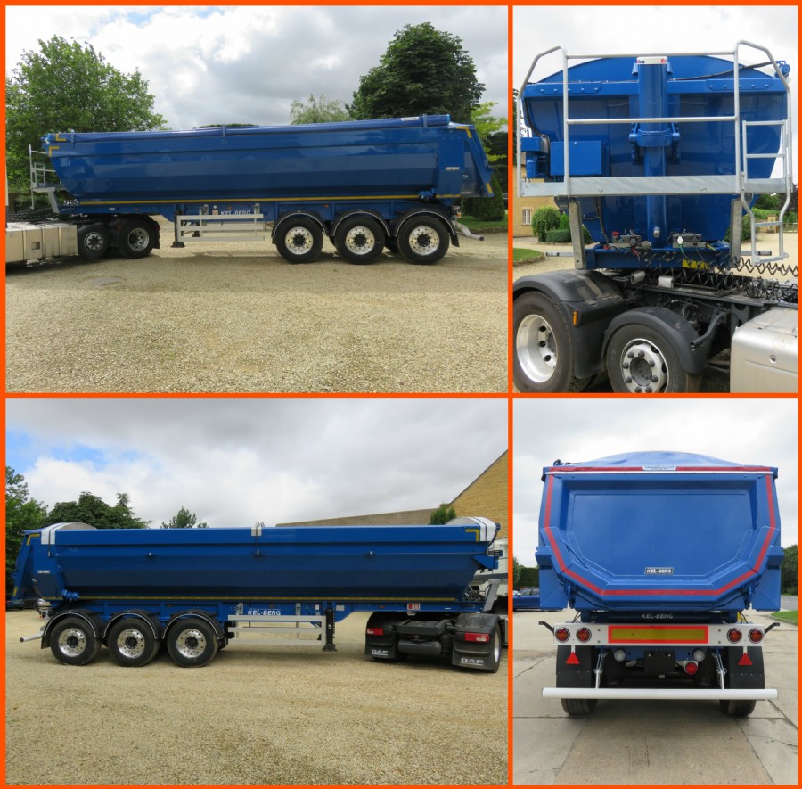 H&S Contractors Ltd's new Kel-Berg T100 Tipping Trailer!